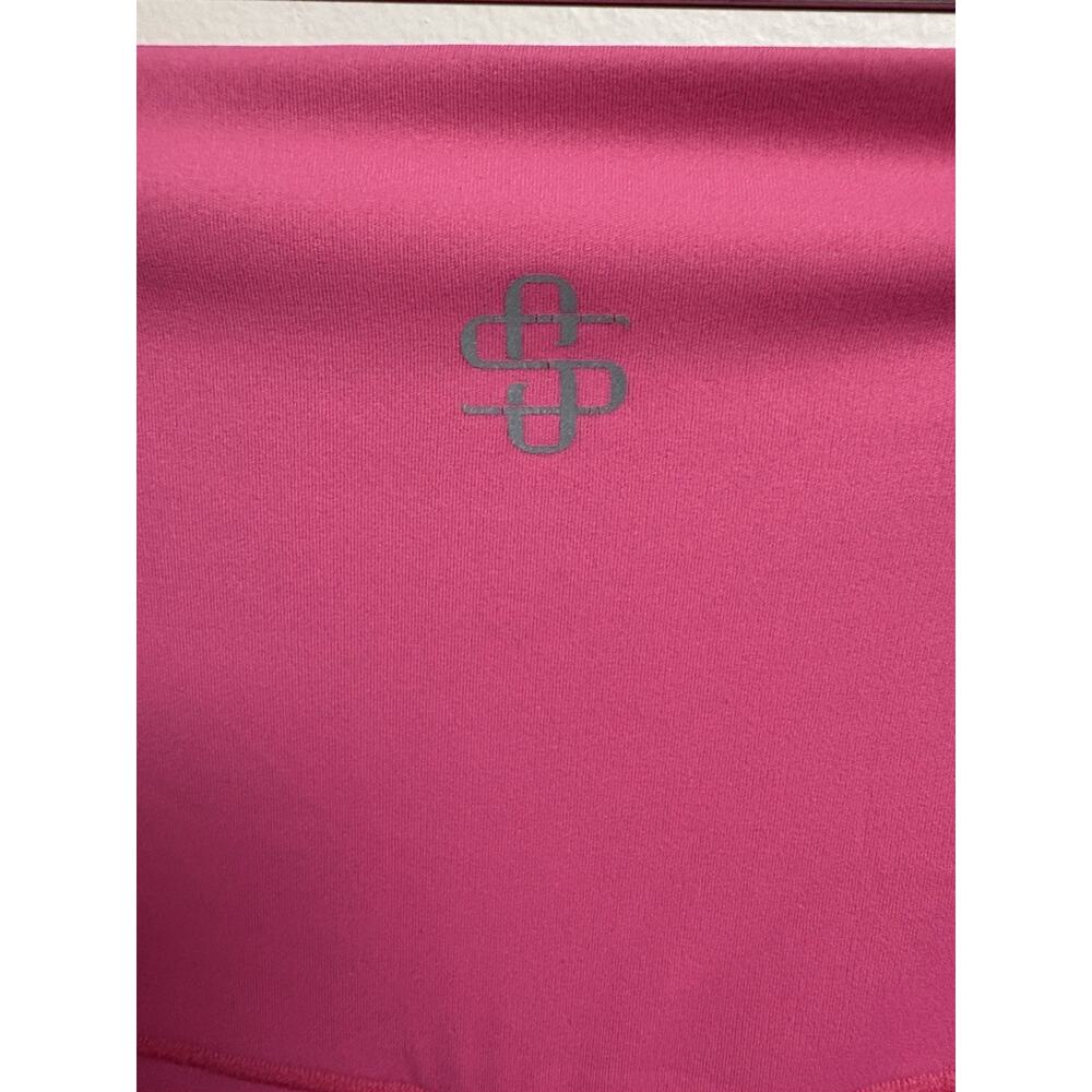Simply Southern Womens Pink Flare Leggings Crossover Waist XS S Stretch - Picture 4 of 4